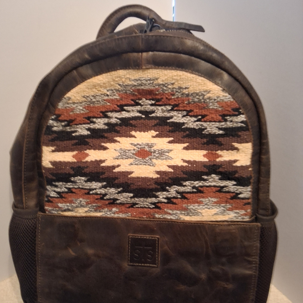 STS Ranchwear Brown and Tan Backpack